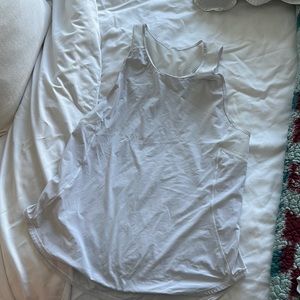 Lululemon White Tank Top